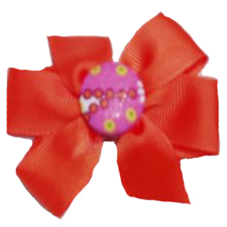 Lily Pond Orange Bow